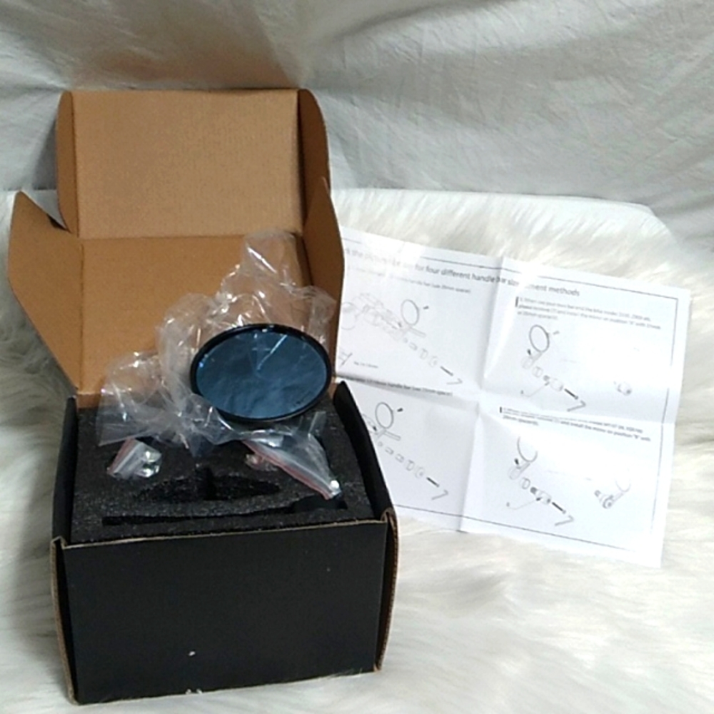 NIB KemiMoto Set Of Mirrors For Various Vehicle Types